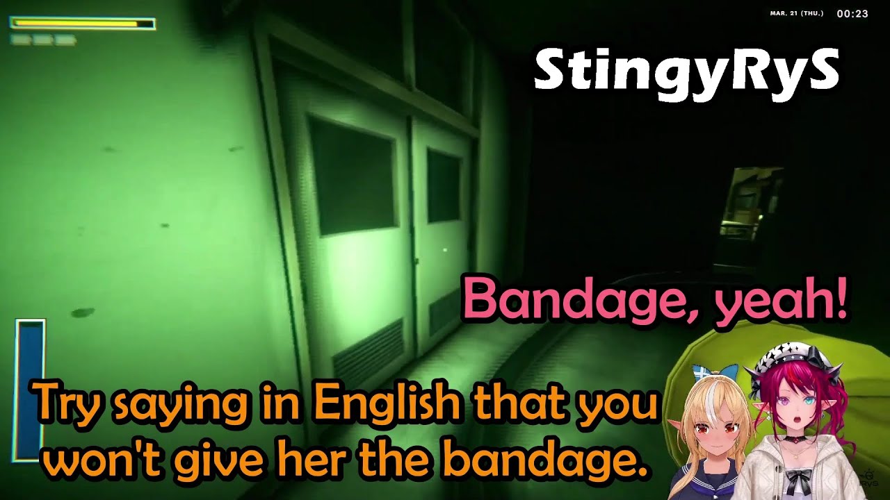 Flare Just Can't When IRyS Really Wants To Keep Her Bandages For Herself【Hololive English Sub】