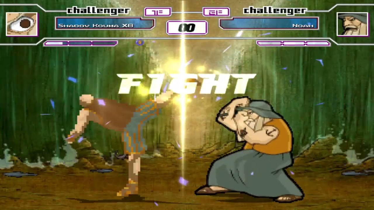 [М.U.G.Е.N] − Shadow Kouma XB vs Noah