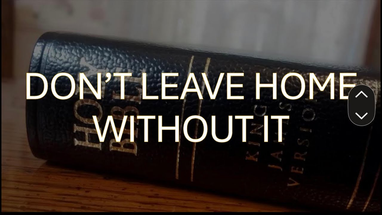 Don’t Leave Home Without It || Deuteronomy 4:1-14