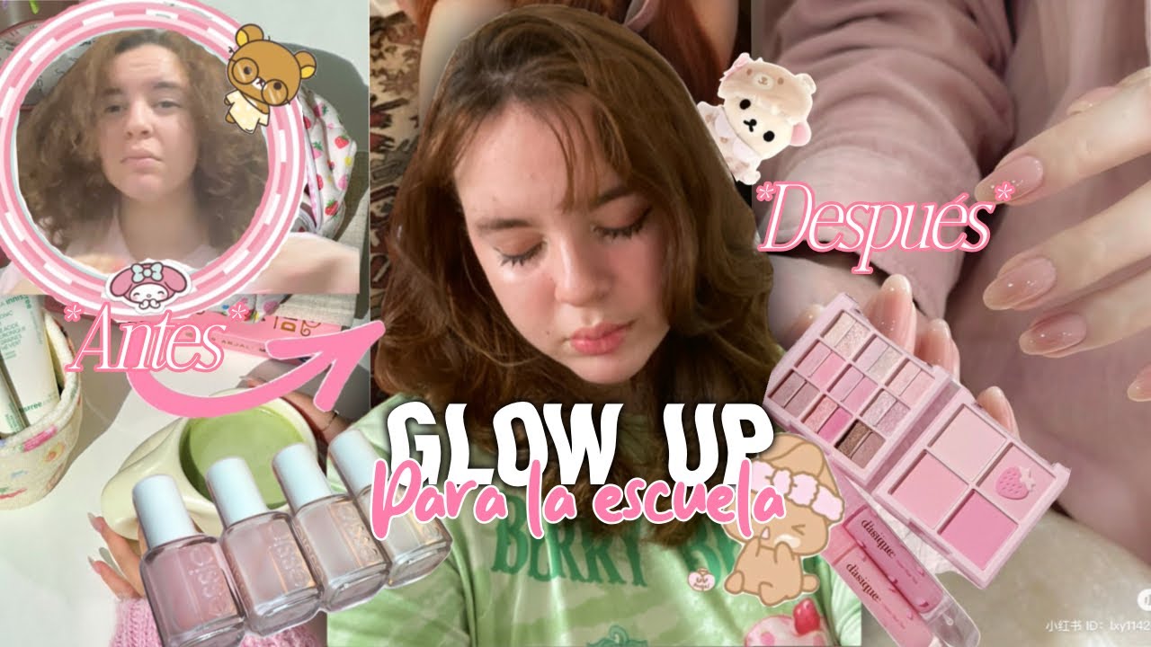 🎀 GLOW UP en 24 HORAS? + preparación para el regreso a clases ✧ uñas, pelo y organización ˖ ˚୨୧｡*ﾟ