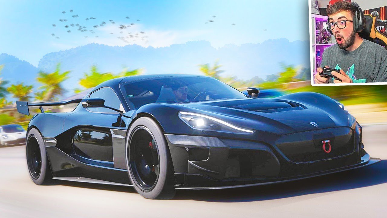 GOLIATH con el RIMAC CONCEPT en FORZA HORIZON 5 😎
