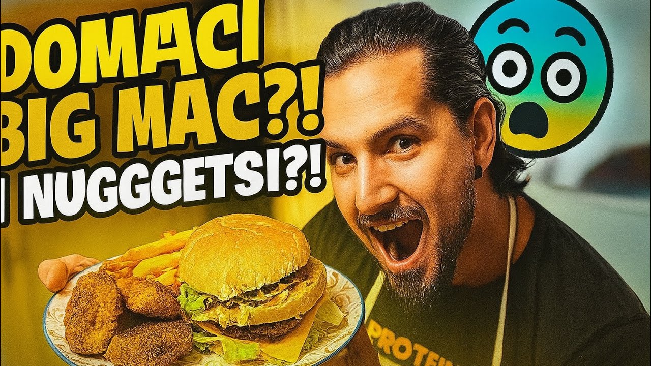 PRAVIMO MCDONALDS HRANU KUCI UZ POMOC CHAT-gpt! *dobro ili lose* 