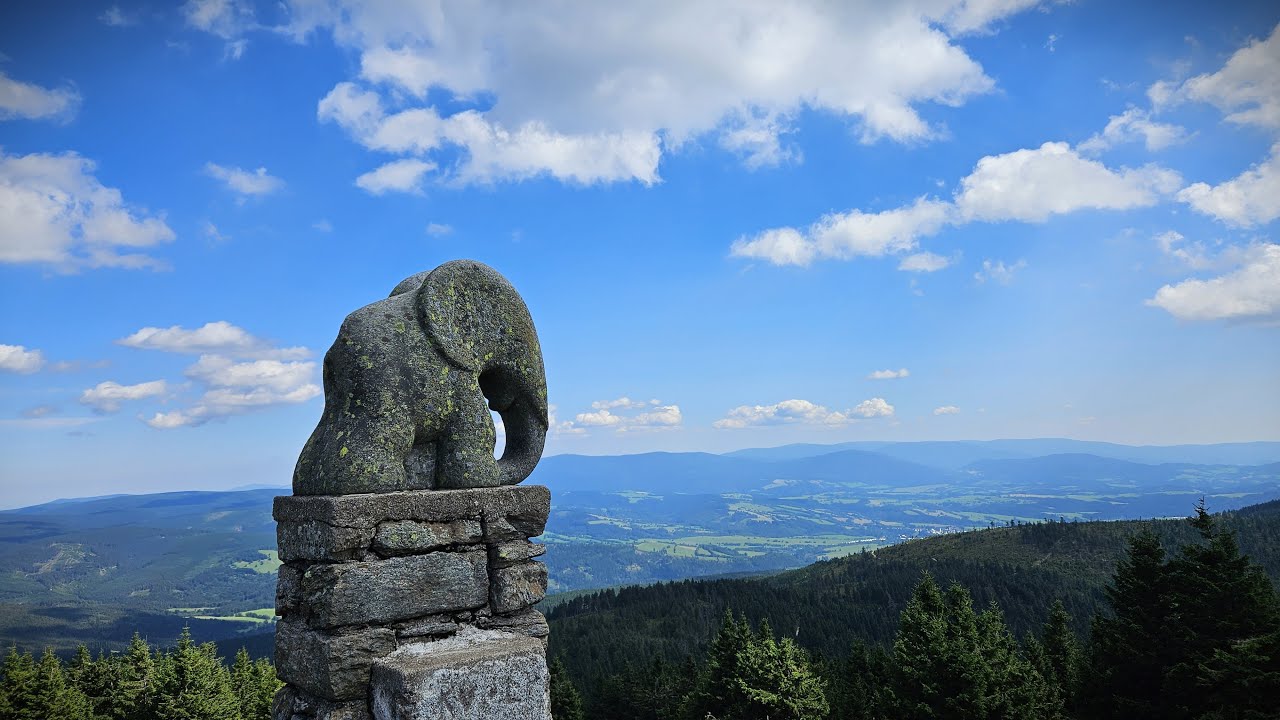 Vandr s Tomem - Králíky, Klepáč, Králický Sněžník, Smrk, Ramzová, spaní v lese a stezka českem