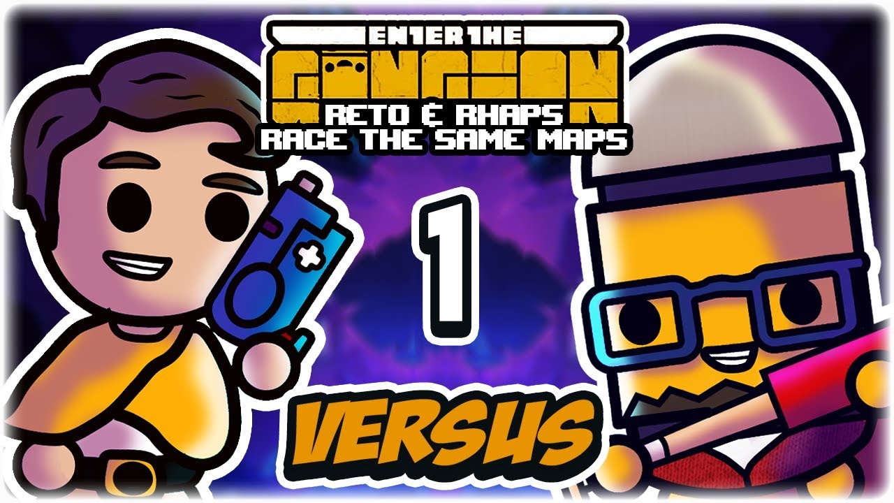 Seeded Gungeon Races | Part 1 | Enter the Gungeon vs. Rhapsody | Reto & Rhaps Race the Same Maps