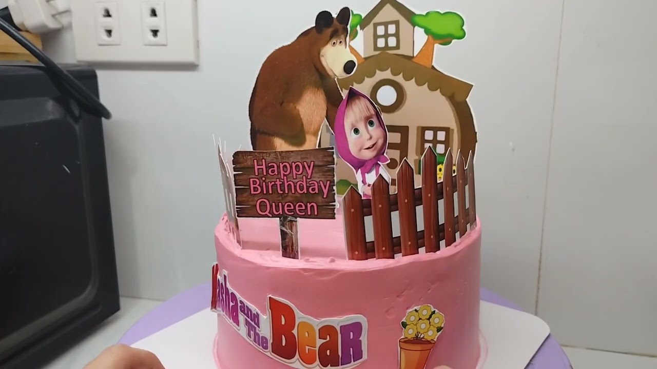 Masha and the Bear Cake | Mommy Arbie
