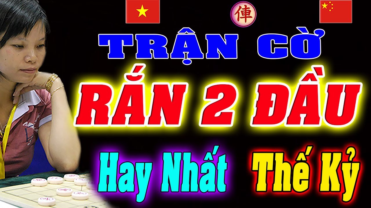 ĐỘC CHIÊU Rắn 2 Đầu THẦN THÁNH của Ngô Lan Hương | Cờ tướng Việt