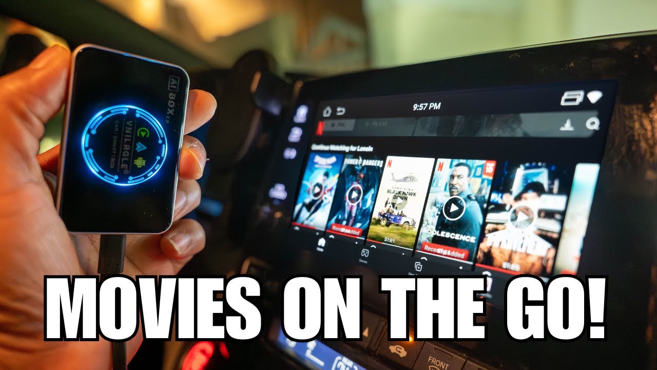 🎬Watch Netflix 🍿in Your Car & More |  Ai Box 2.0 Multimedia Player | Review