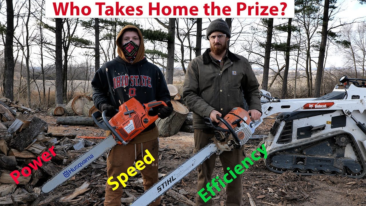 Stihl 661C vs Husqvarna 390xp- Speed Comparison