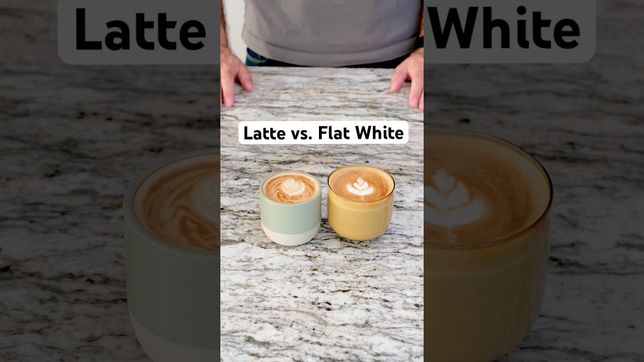 Latte vs. Flat White &ndash; What&rsquo;s the REAL Difference? (It&rsquo;s Not Just the Milk) #homebarista #baristatip