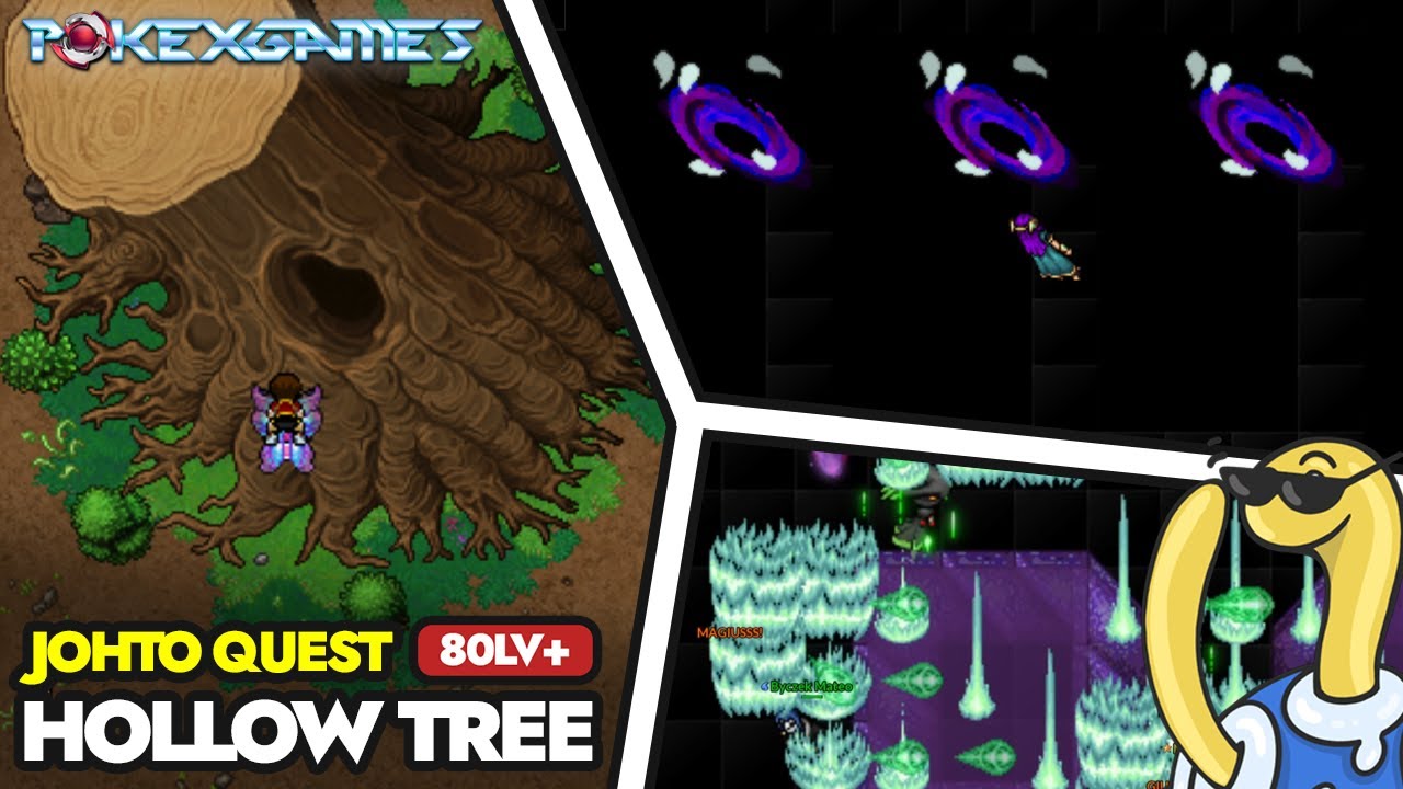 Hollow Tree - Johto Quest - PokeXGames - Poradnik PL