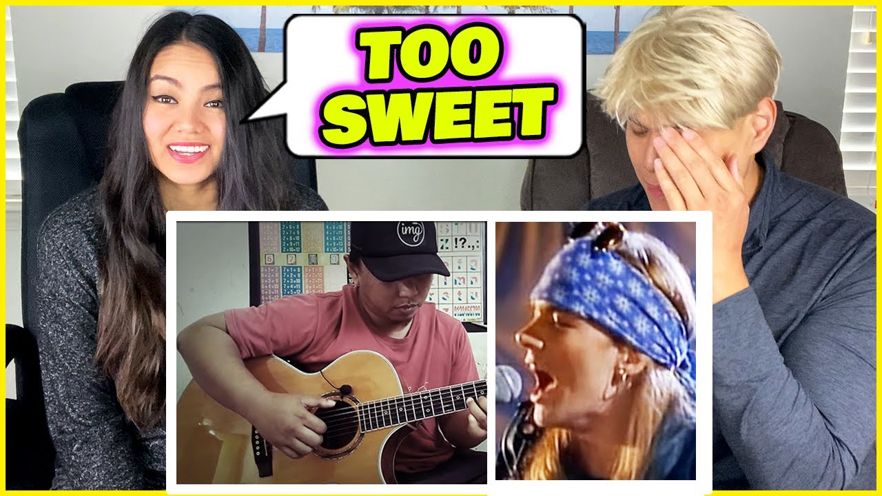 РЕАКЦИЯ ПАР на ALIP BA TA | Sweet Child O' Mine - Guns n' Roses (кавер в стиле фингерстайл)