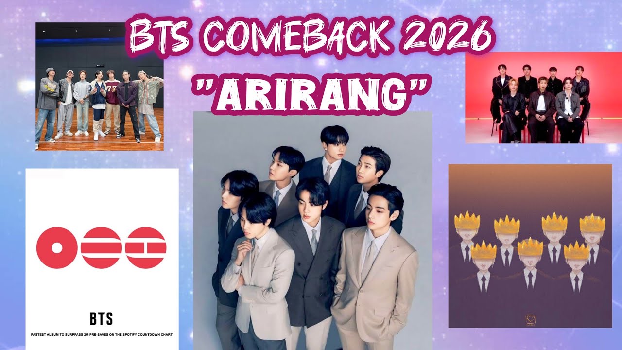 BTS COME BACK WITH "ARIRANG"💜