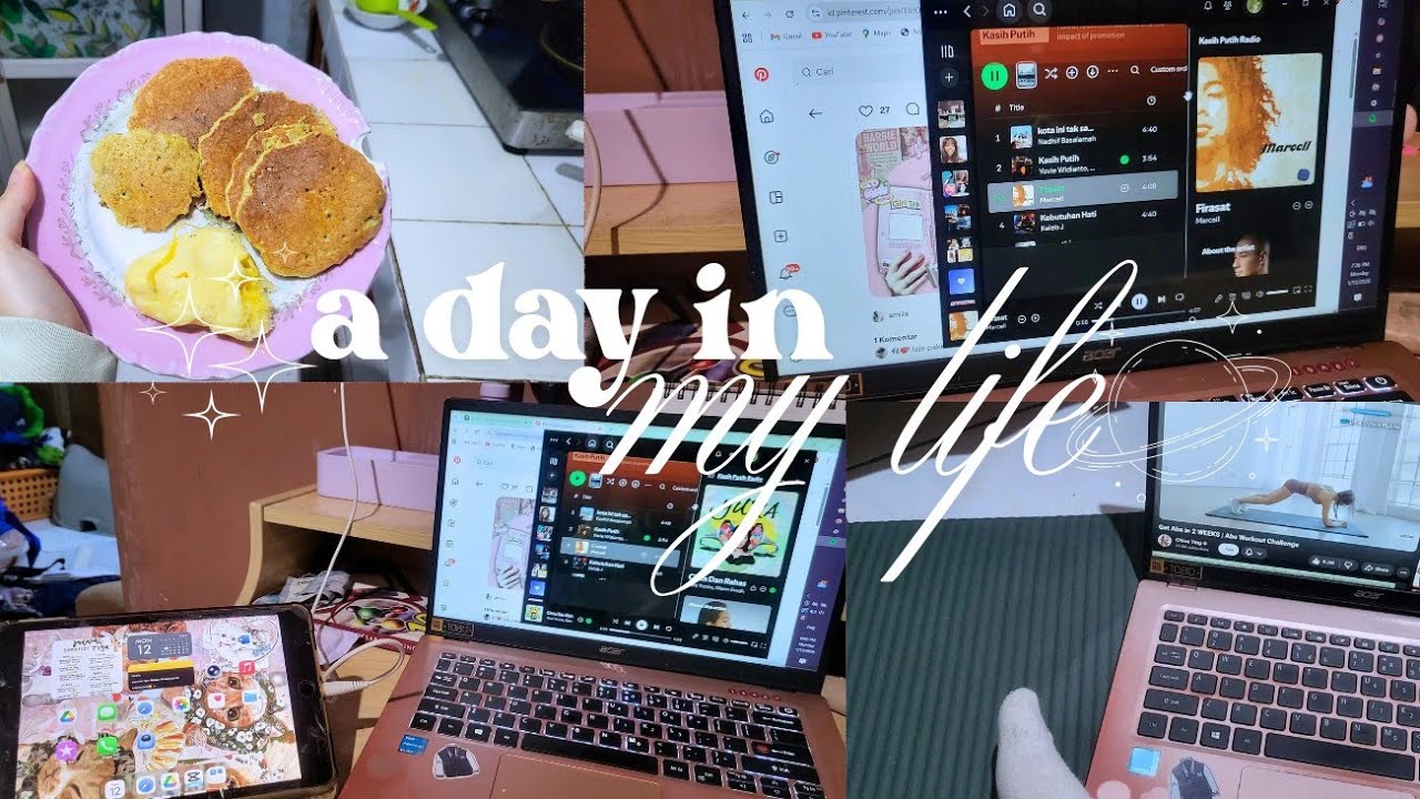 a day in my life ; productive, workout, cooking 👩‍🍳🫧✨ || indonesia