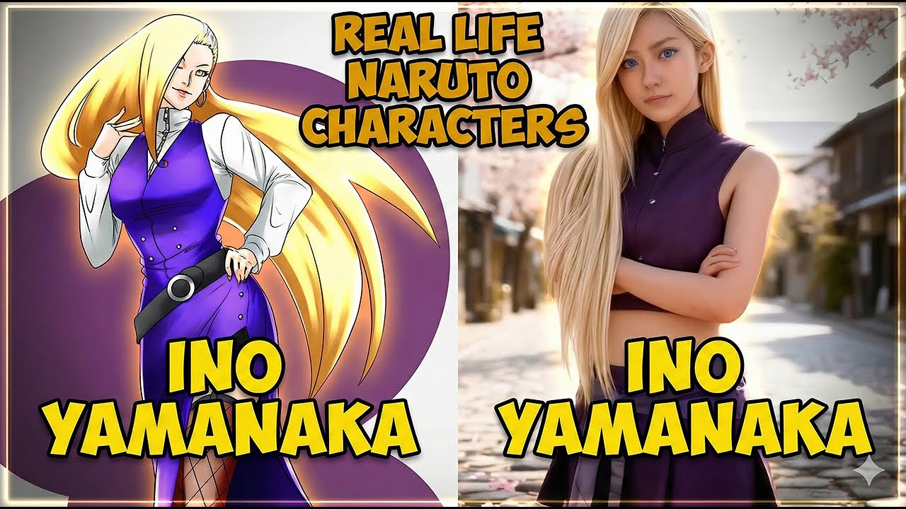 Naruto Characters Reimagined in Real Life with AI