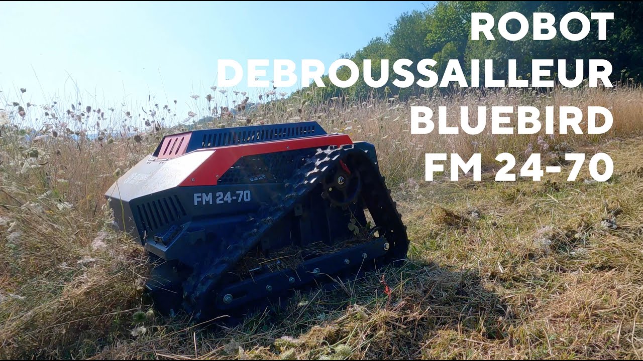 Robot débroussailleur Bluebird 24 70 - Agri 12