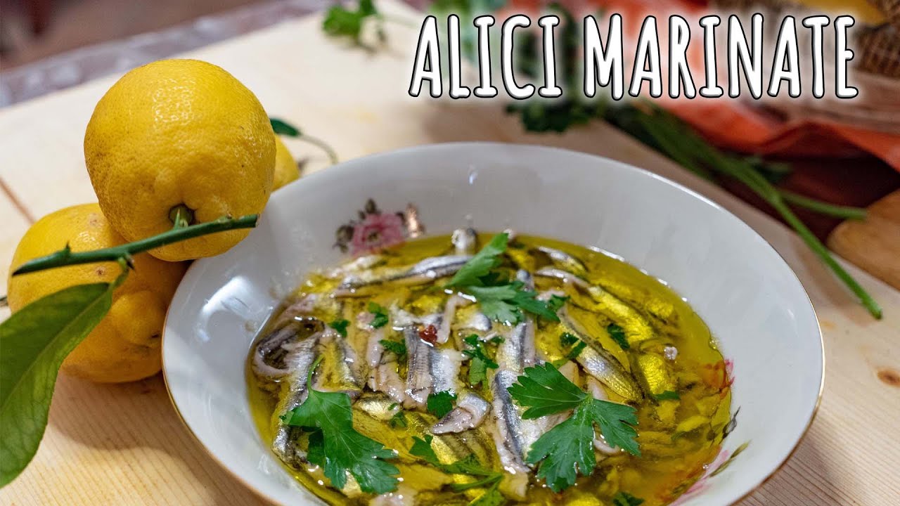 ALICI MARINATE RICETTA DI MIO PADRE