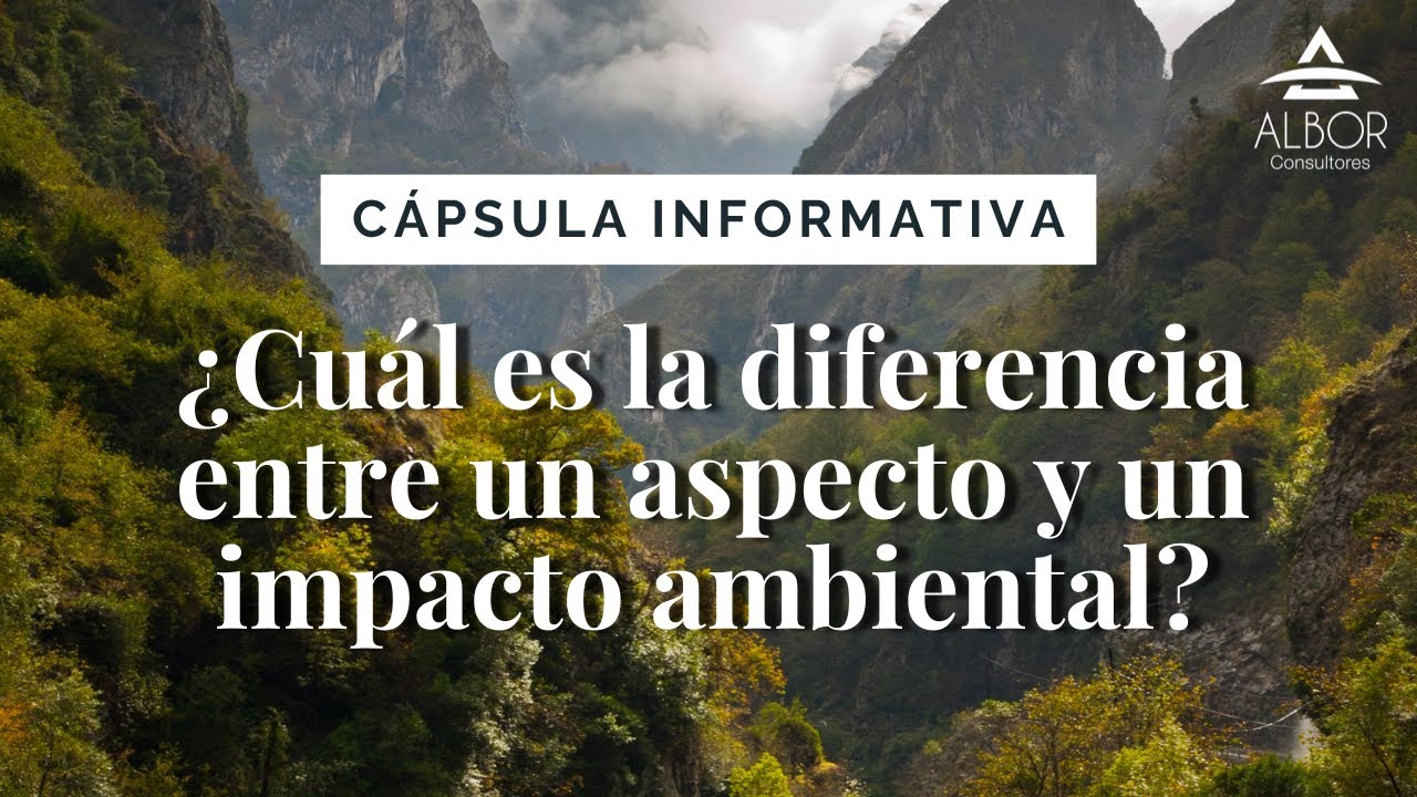 &iquest;Cu&aacute;l es la diferencia entre aspecto e impacto ambiental? | ISO 14001 explicado