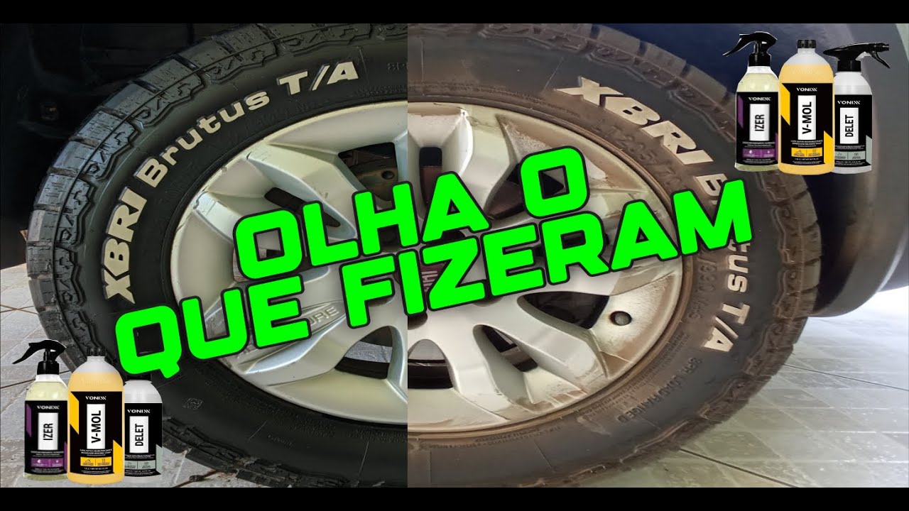 Usei IZER + VMOL + DELET - Veja o que aconteceu. #vonixx #esteticaautomotiva
