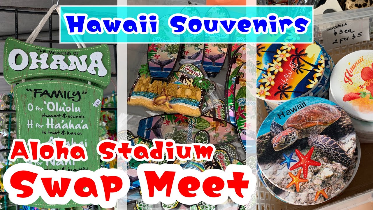 【Living in Hawaii】☆Swap Meet at Aloha Stadium☆ The Best Place of Souvenirs, Food trucks