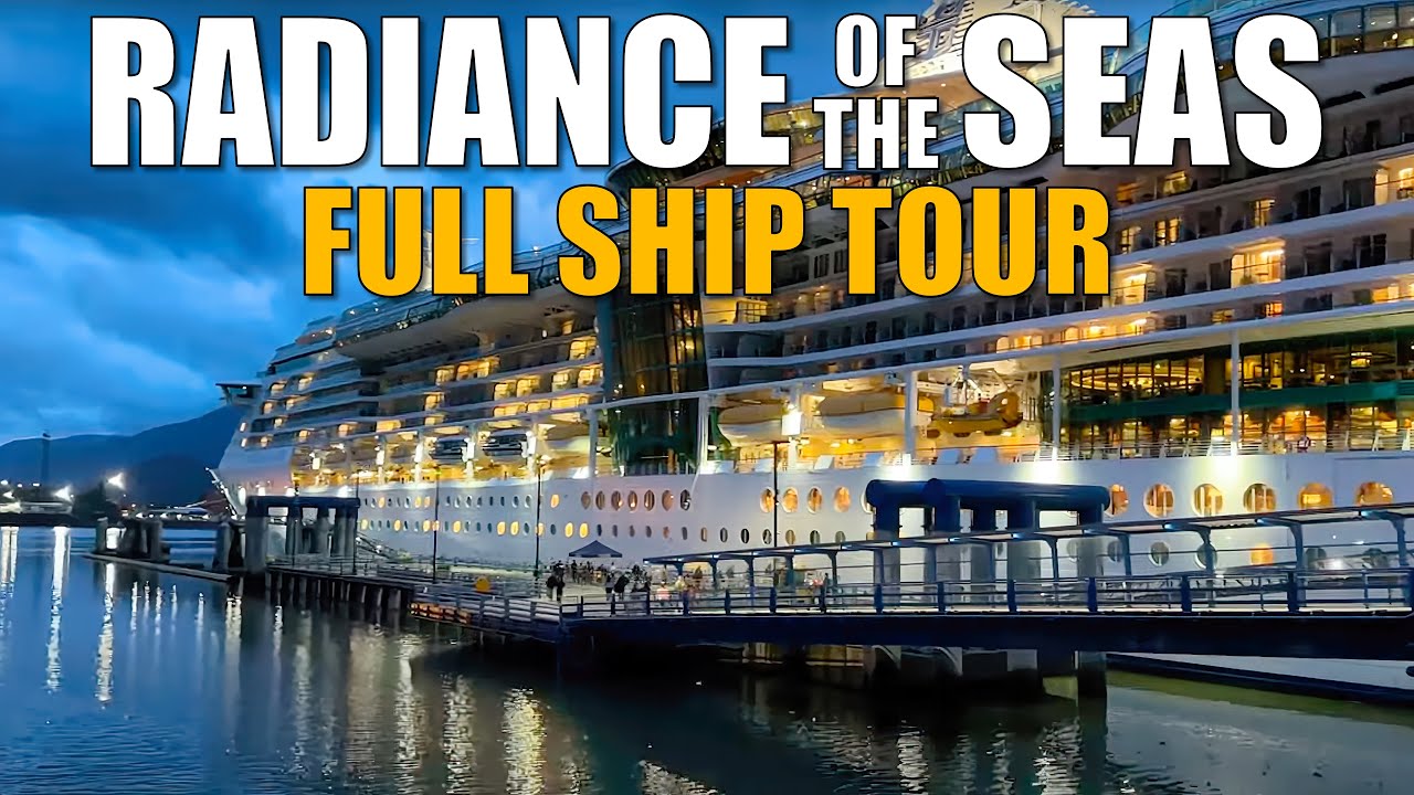 Пешеходная экскурсия по лайнеру Radiance of the Seas – исследуйте этот классический корабль компа...