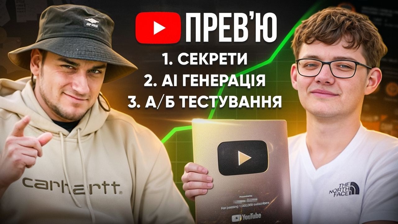 Як зробити прев’ю на Ютуб? Усі секрети клікбейту! Подкаст із найкращим прев’ю-мейкером України.