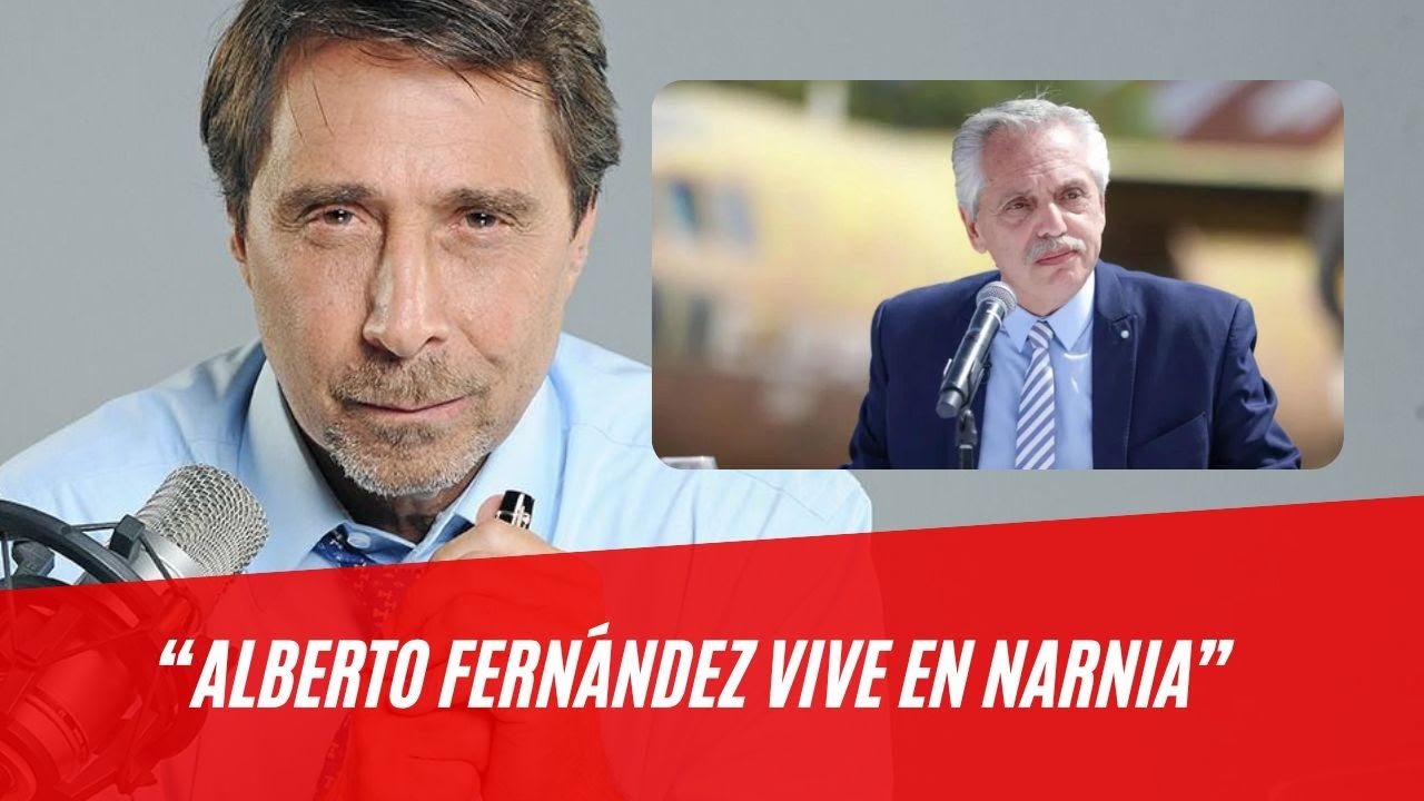 Eduardo Feinmann apuntó contra Alberto Fernández por sus dichos sobre la pobreza: “Vive en Narnia”