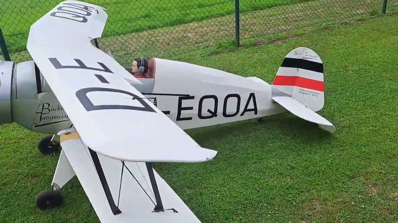 Oldtimertreffen Bocholt/ Bücker Jungmeister 1/2
