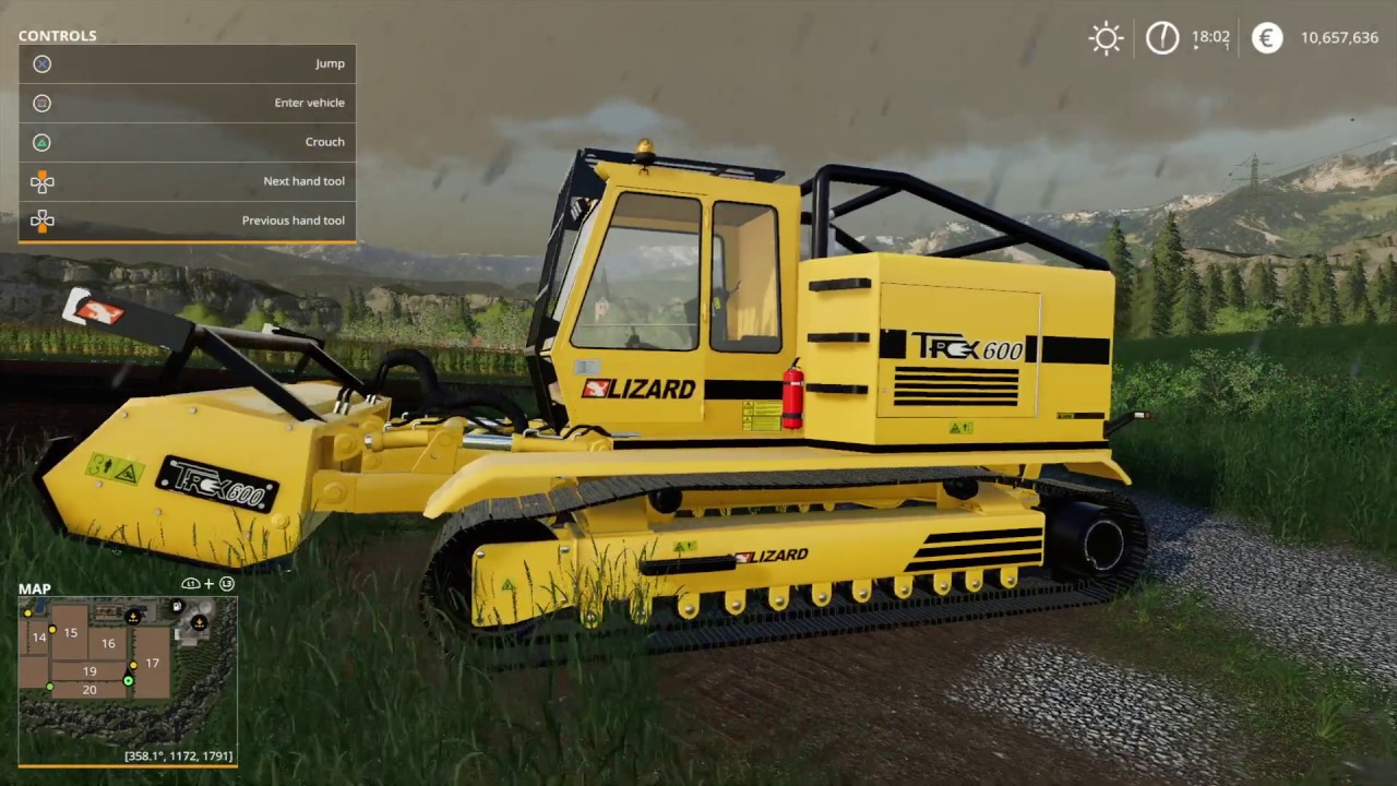 Farming Simulator 19 - Tutorial- How To Remove Trees & Tree Stumps Quick
