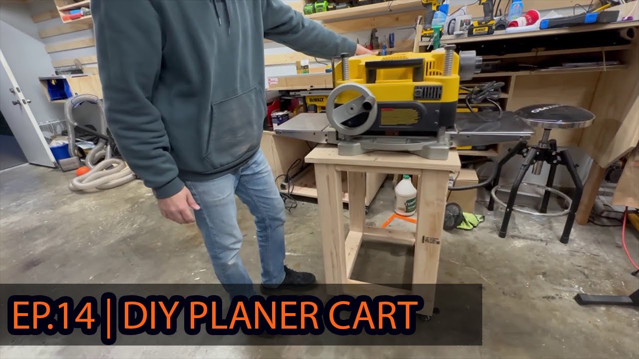 Let's build a better planer cart | #asmr | Ep. #14