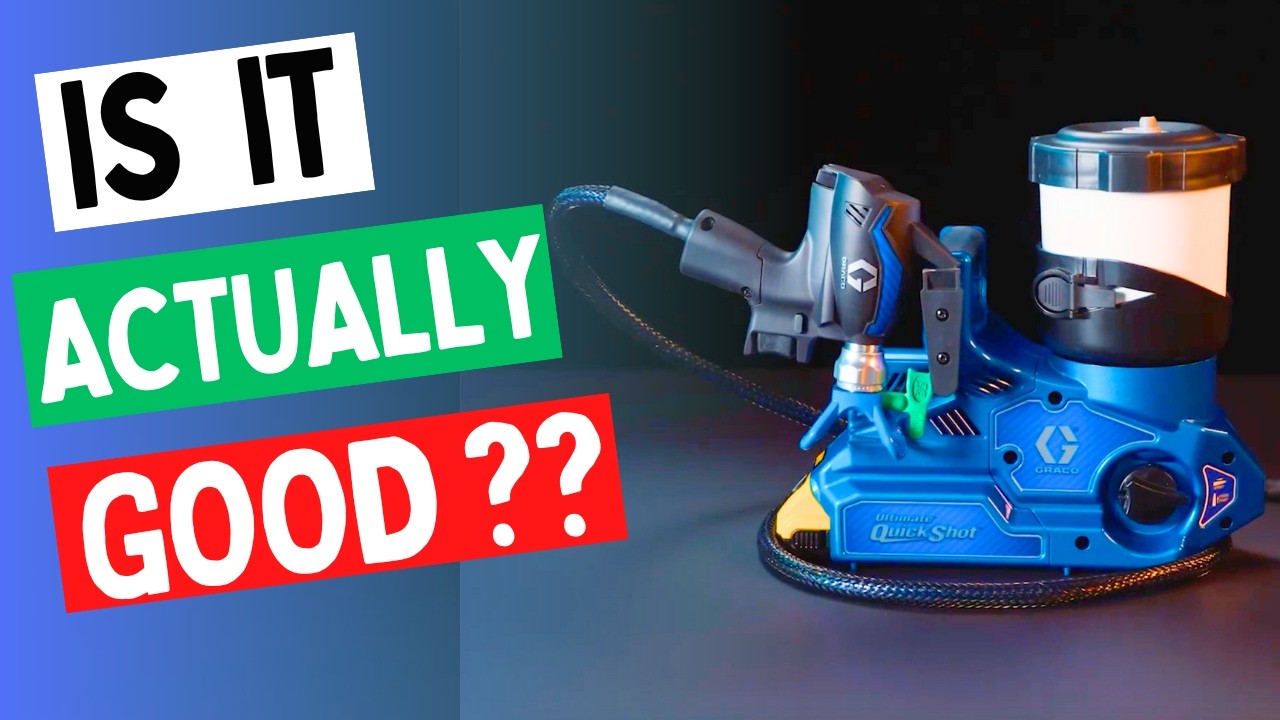 Graco Ultra Quickshot Review - Cordless Airless Sprayer