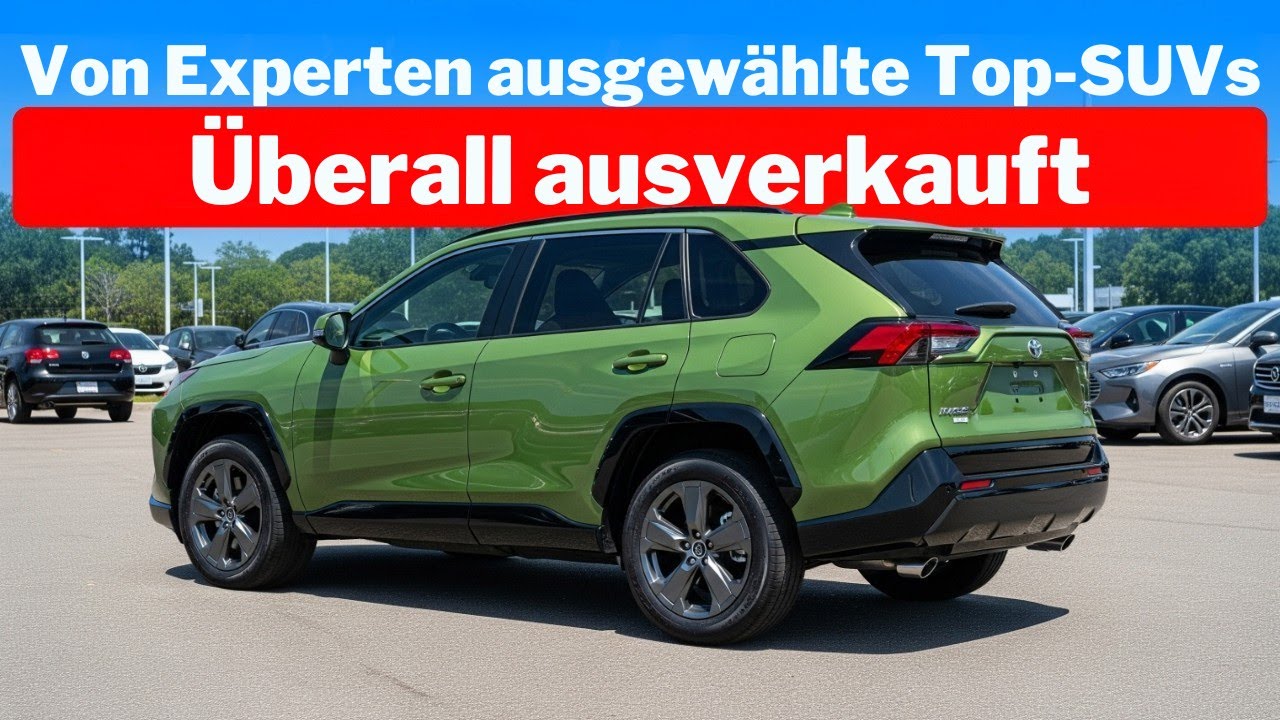 Top-Experten wählen die 7 BESTEN SUVs für 2025