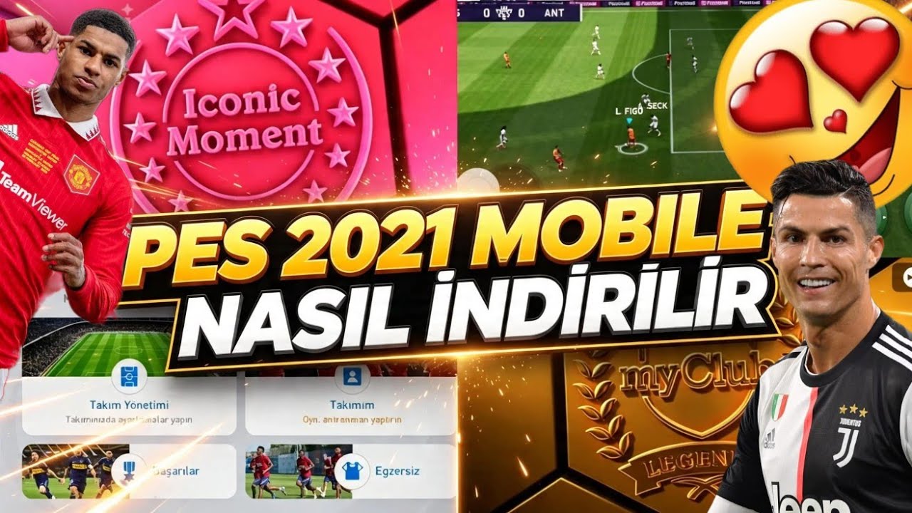 PES 21 MOBILE TAM S&Uuml;R&Uuml;M NASIL İNDİRİLİR? 🤩 DETAYLI KURULUM !