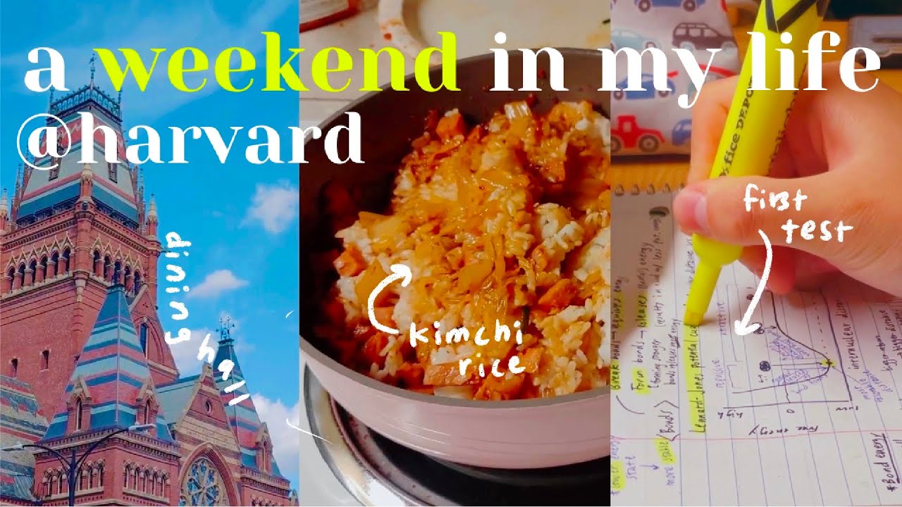 A Weekend in My Life at Harvard 하버드 새내기 주말 일상 vlog
