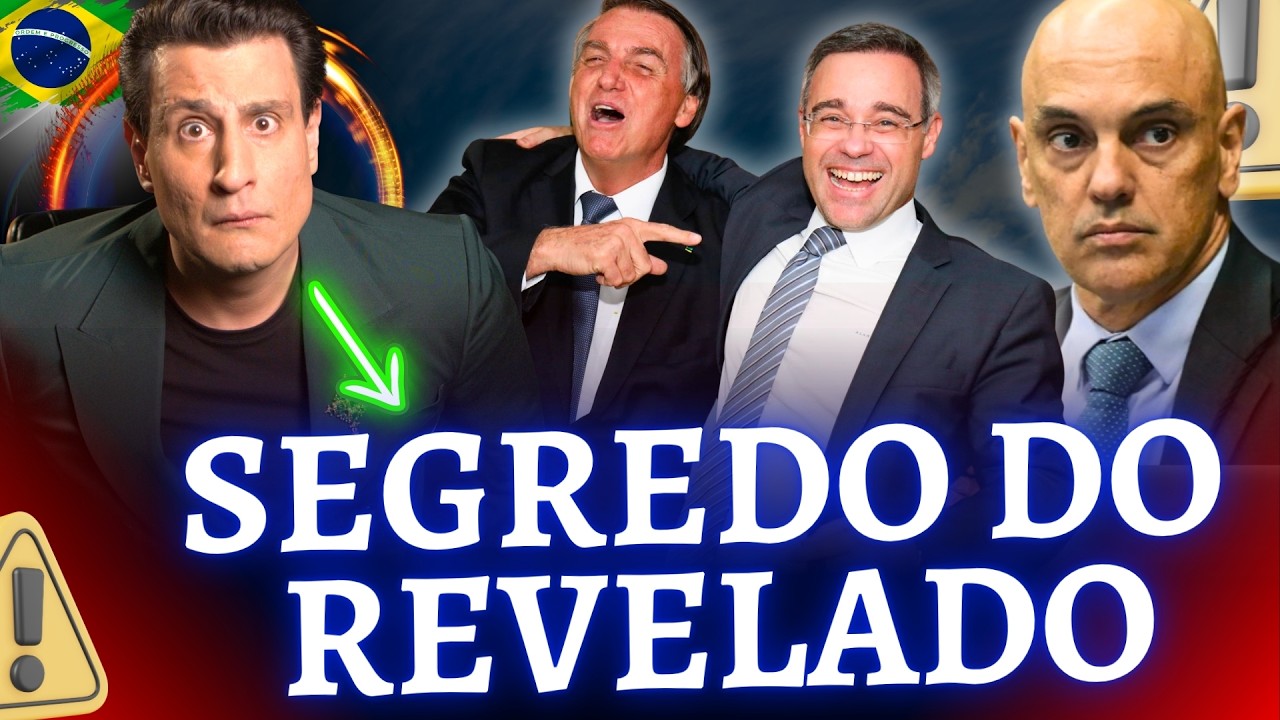 Pavinatto revela segredo de André Mendonça que faz Moraes ter pesadelos
