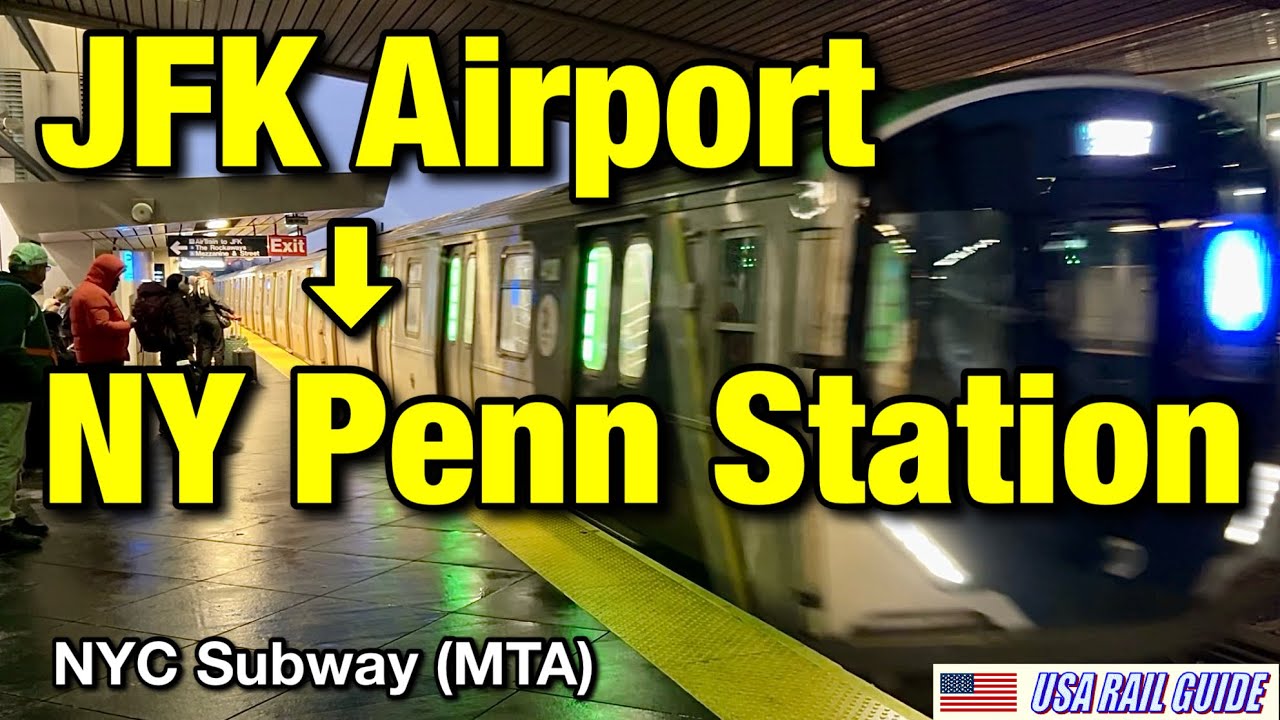 [ USA Train ] $12.40 1.5-hour trip, JFK AirTrain & MTA NYC Subway A