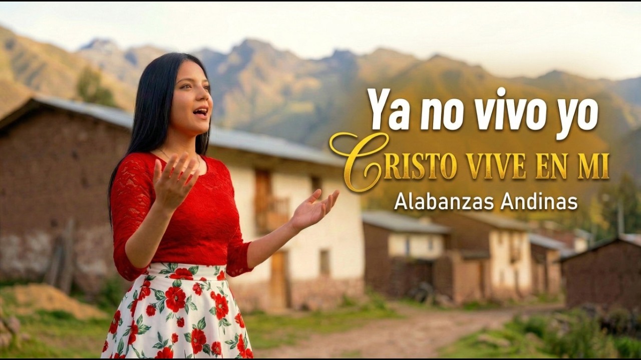 🔥 Ya No Vivo Yo… Cristo Vive en Mí | Alabanzas Andinas Cristianas de Fe y Esperanza