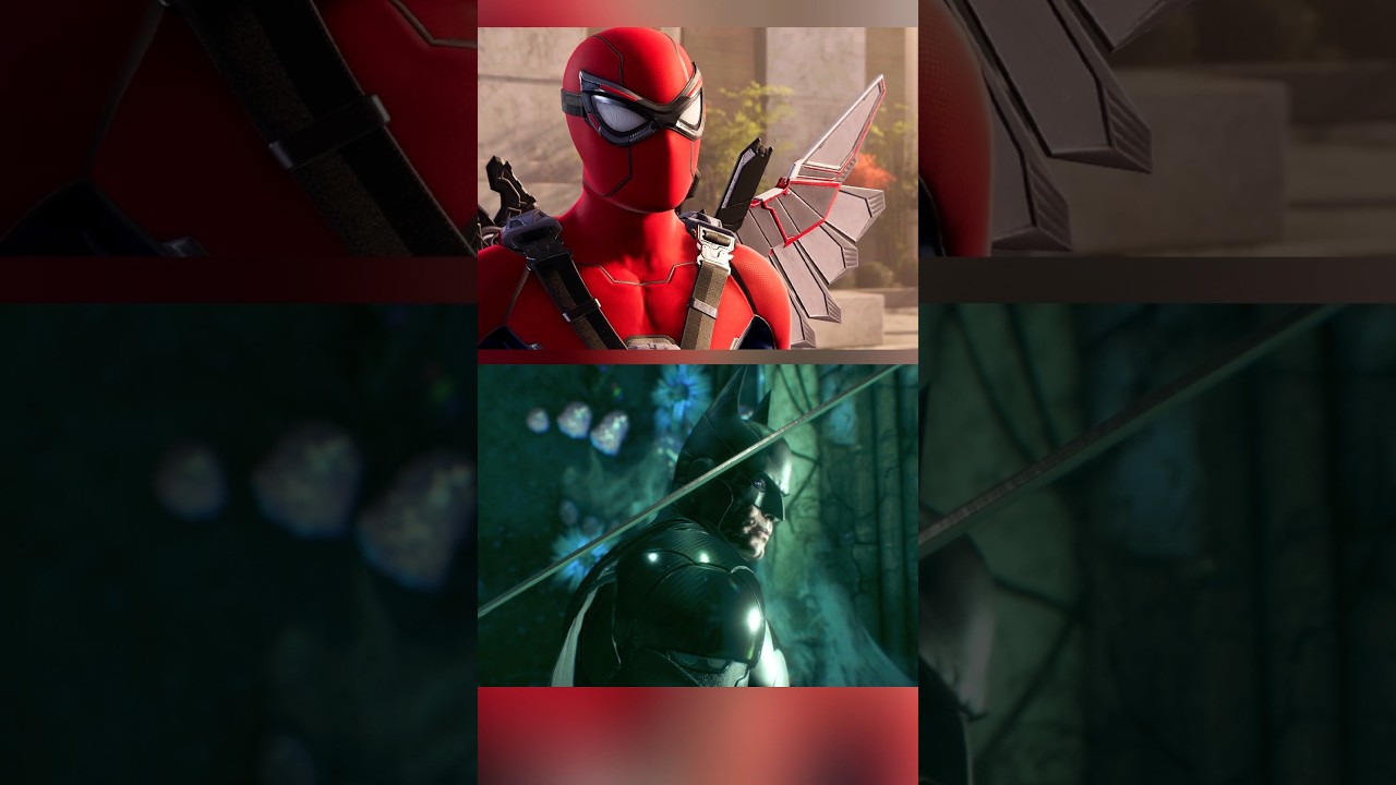 BAT-Sense vs SPIDER-Sense #batman #spiderman