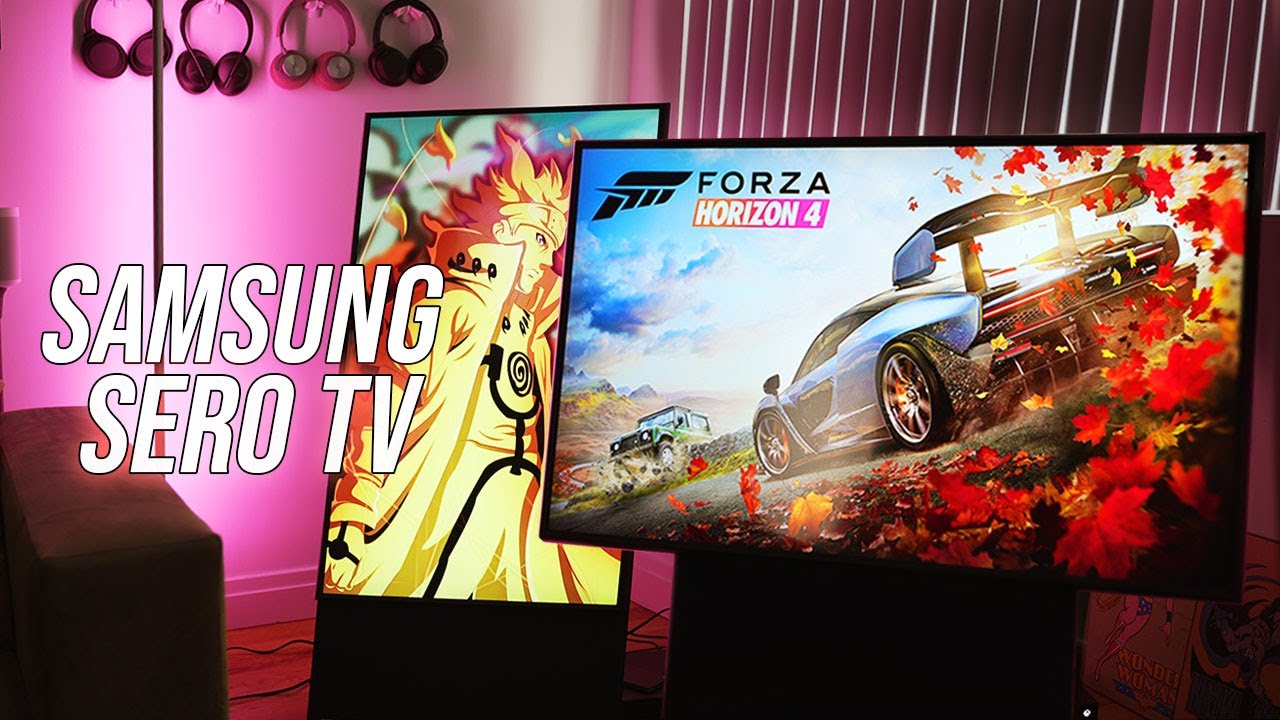 Samsung Sero | The World's First ROTATING TV