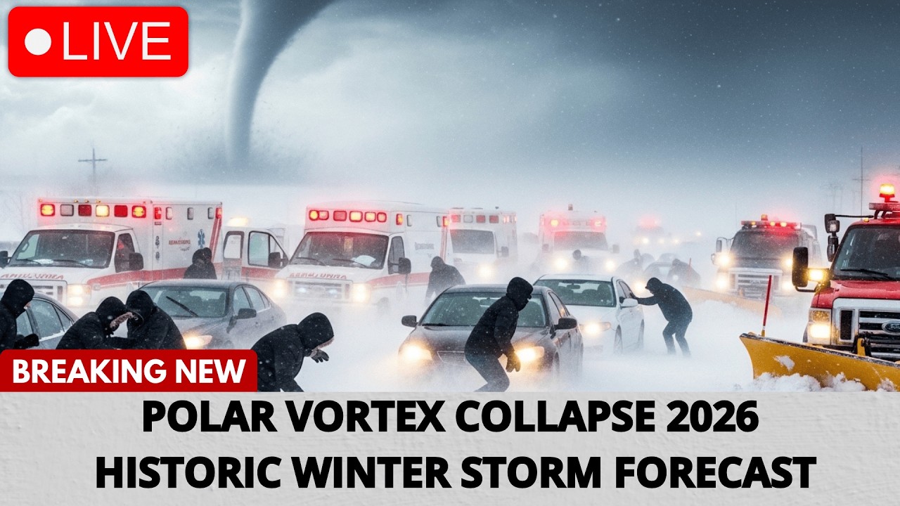 EXTREME ALERT: Polar Vortex COLLAPSE 2026 - Historic Winter Storm Forecast (150M+ Affected)