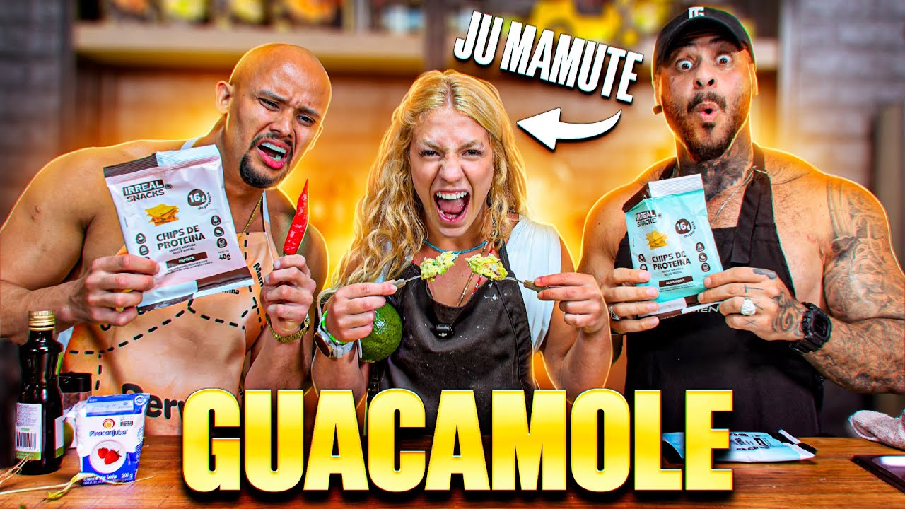 JU MAMUTE na cozinha! Fizemos o GUACADURO mais MONSTRO do Brasil! 🥑💪 | Monstro na Cozinha #059