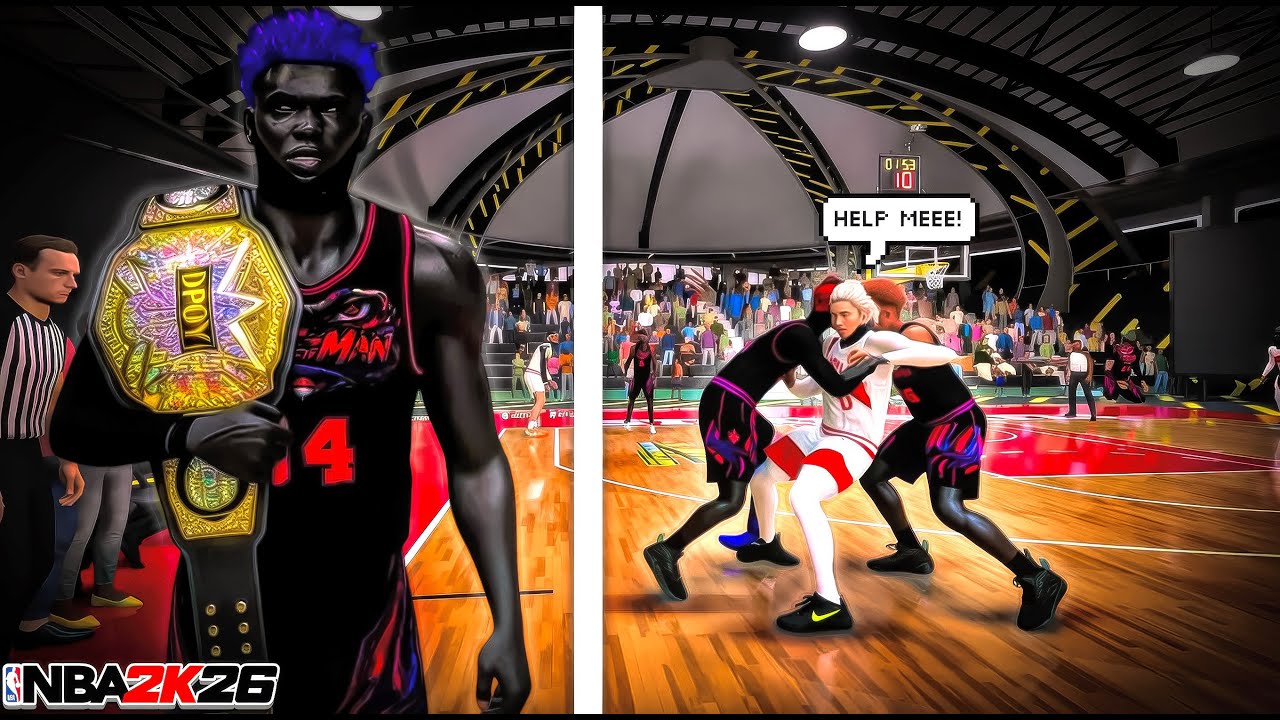 I Became A DEFENSIVE FLOOR GENERAL In A PRO-AM WAGER On NBA 2K26!