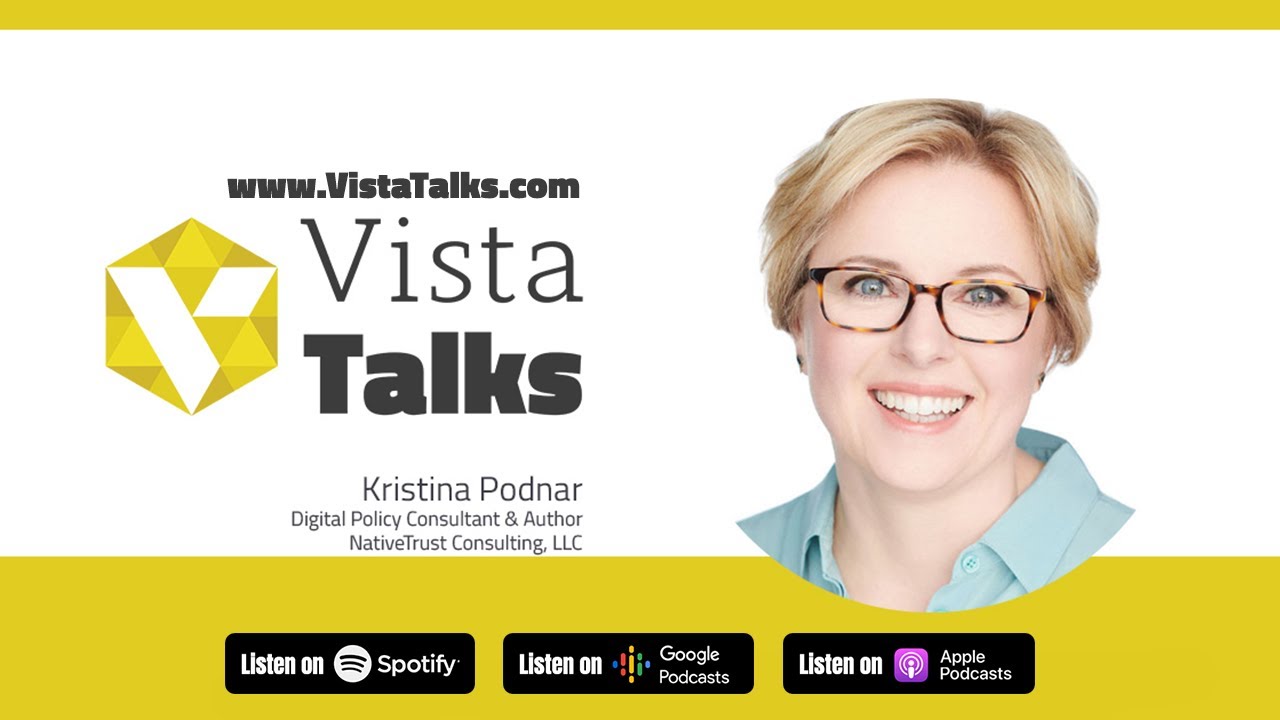 An In-depth Interview Featuring Kristina Podnar #Branding | VistaTalks Ep 40