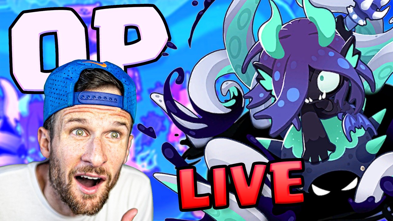 LIVE Bloons TD6 - LEVELING UP this OP TOWER!