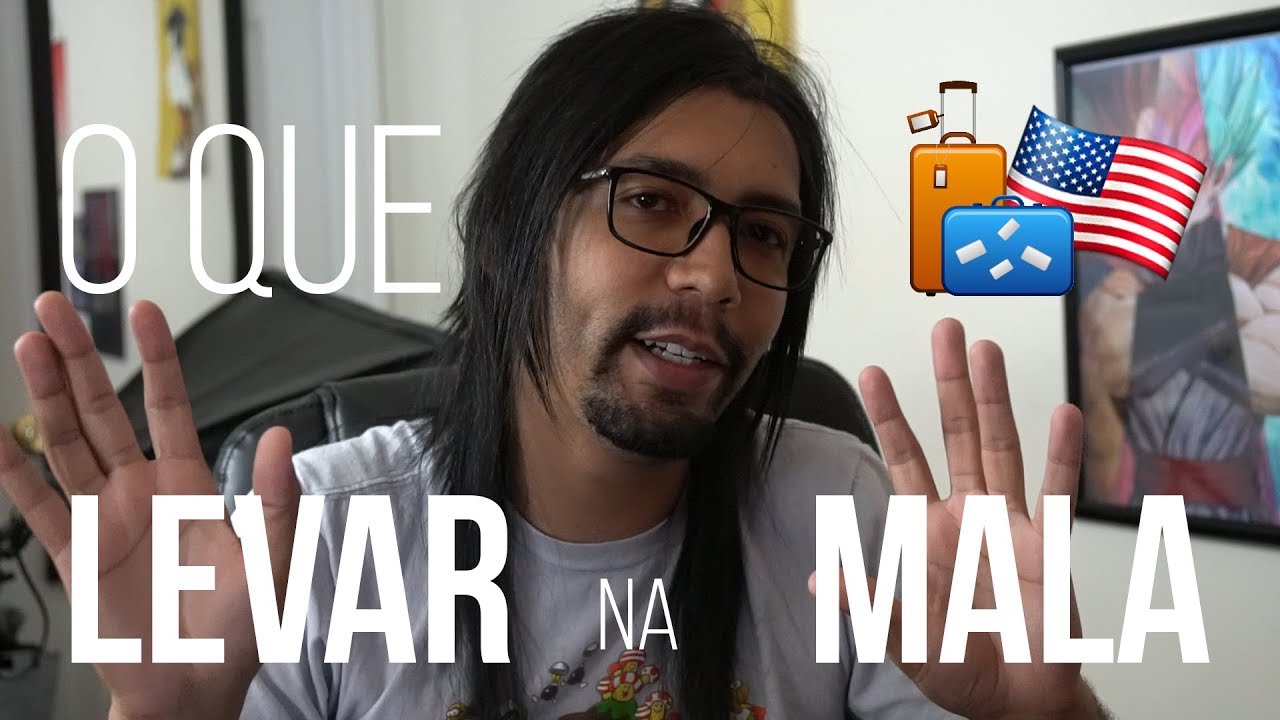 O QUE PODE LEVAR na BAGAGEM pros ESTADOS UNIDOS? - Neru Meira - USA