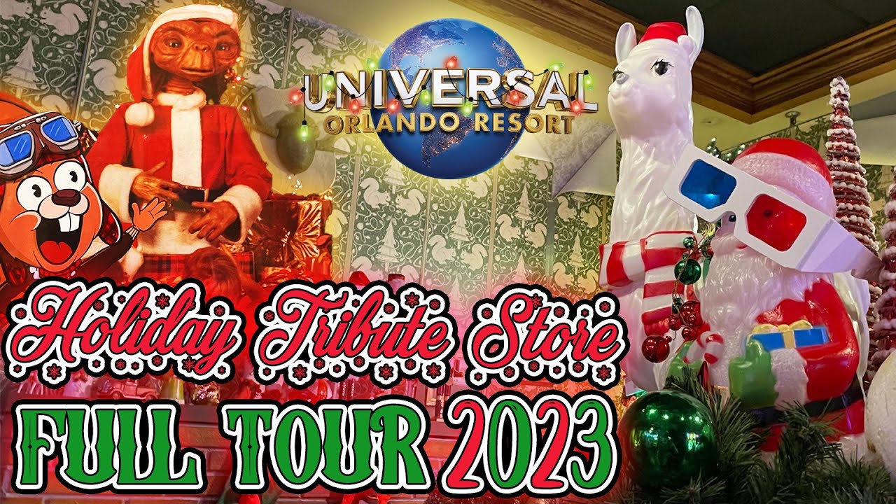 Holiday Tribute Store Full Tour at Universal Studios Florida - Universal Tribute and Post 2023