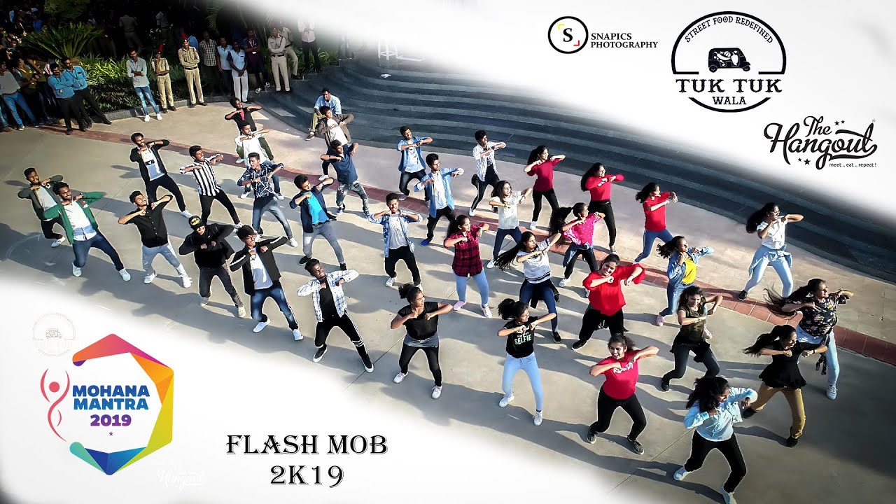 MohanaMantra - Curtain Raiser | Flashmob 2k19 By SVEI Students | Sree Vidyanikethan