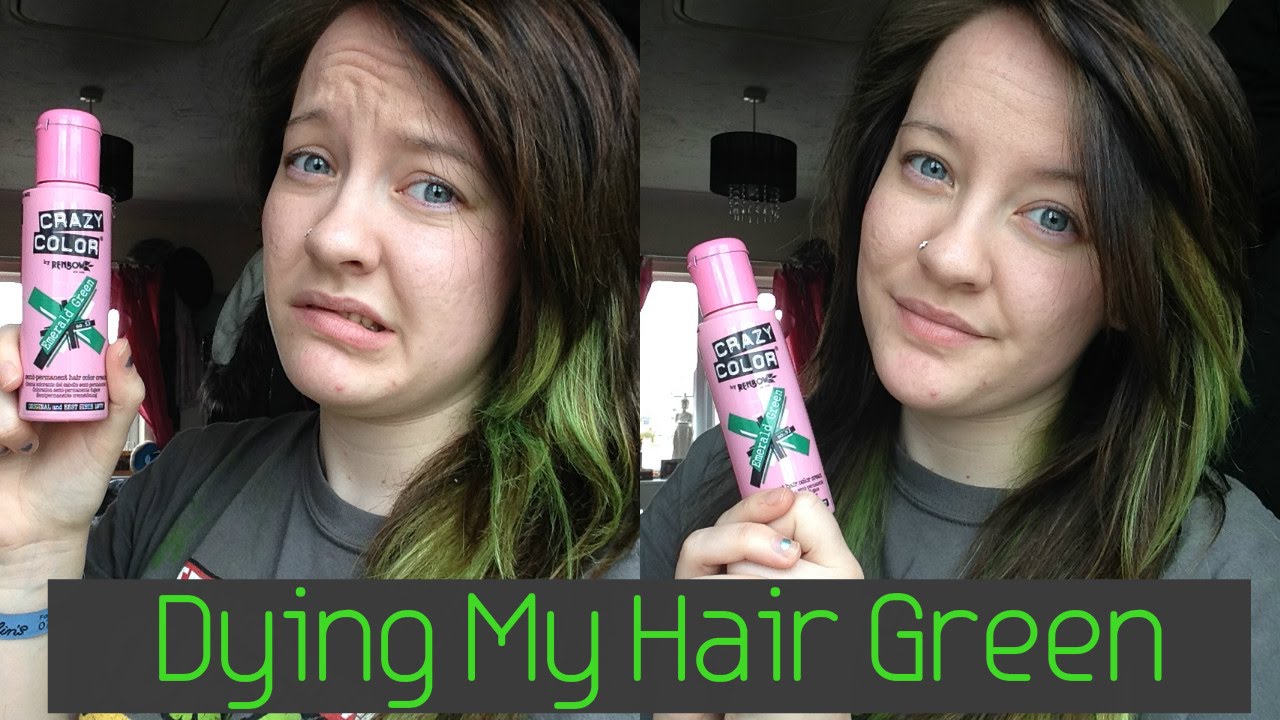 Dyeing My Hair Green / Crazy Color