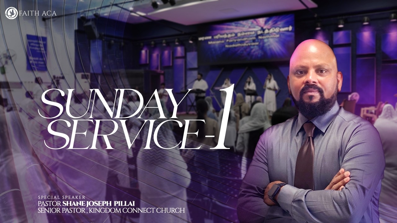 LIVE | Sunday Service 1 | Pas. Shane Joseph Pillai