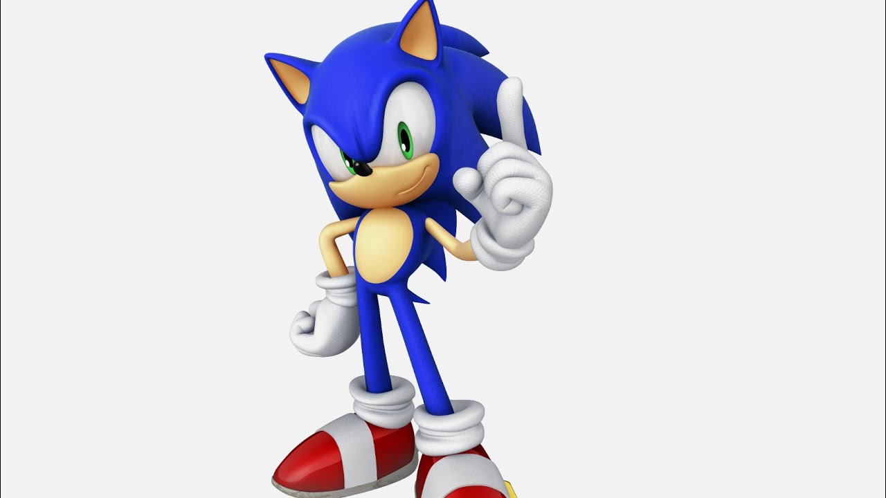 We play a sonic game