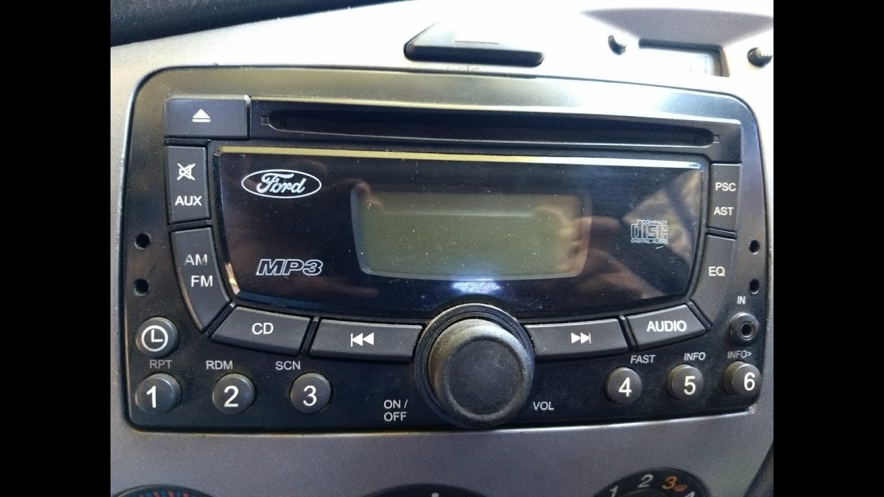 Como recuperar código de estereo Ford. Ecosport, Fiesta, Ka